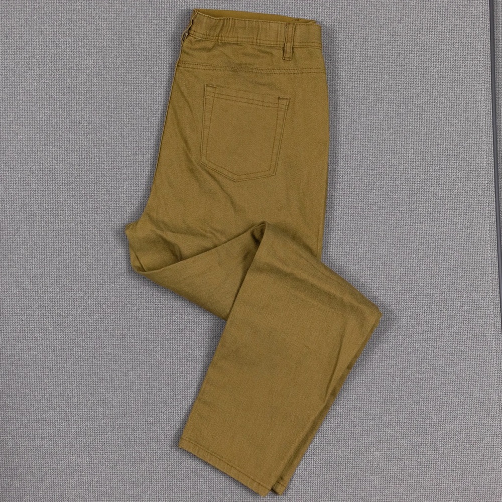 Diane Gilman Tan Pull-On Jeggings